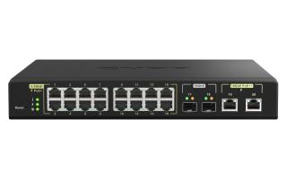 Networking - Switch 0000095030 QNAP 16X2.5GB RJ45 POE, 2X10GBSFP+, 2X10GBRJ45 POE