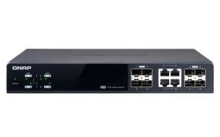 Networking - Switch 0000095034 QNAP 12 PORTS SWITCH 4X10GB SFP+, 4X10GB SFP+/RJ45