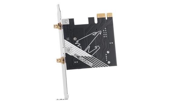 0000095061 WIFI 6 PCIE WIRE-LESS CARD W ANTENNA + BRACKETS FOR NAS.