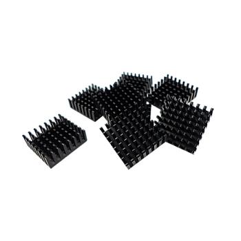 0000095209 HEATSINK FOR M.2 SSD MODULE 14X14MM BLACK SELFADHESIVE 8 PCS