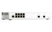 0000095028 QNAP 10PORTS SWITCH 8X2.5GBPS, 2X10GBPS SFP+