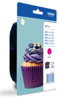 Consumabili - Cartucce 0000103646 CARTUCCIA MAGENTA LC-123MBP 600 PAGINE BLISTER