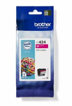 0000103281 LC424M MAGENTA INK CARTRIDGE - SINGLE PACK. PRINTS ABOUT 750 PA