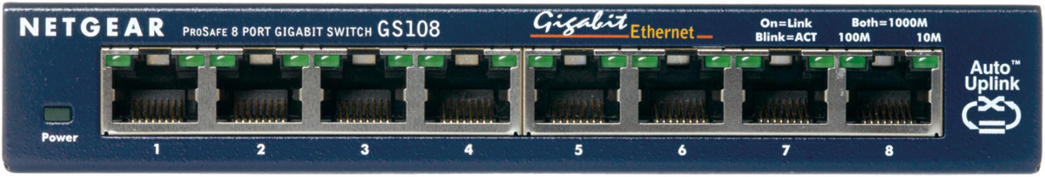 0000104911 8PT COPPER GIGABIT SWITCH