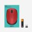 0000104800 M171 WIRELESS MOUSE - RED-K - 2.4GHZ - CLAMSHELL