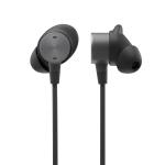 Accessories - Headphones and Speakers 0000105726 LOGI ZONE WIRED EARBUDS TEAMS - GRAPHITE - EMEA