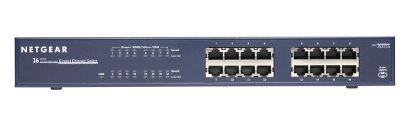 Networking - Switch 0000105909 SWITCH 16 PORTE 1000BASE-T RACKMOUNTABLE CON STAFFE E VITI