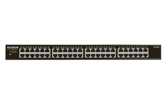 0000106023 48-PORT GB UNMANAGED SWITCH FANLESS