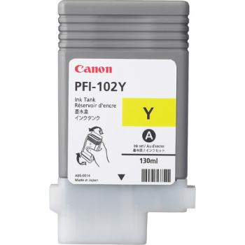 0000106813 PFI-102Y CARTUCCIA GIALLO PER IPF 500 GRAFICA 130ML