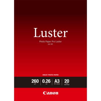 0000107491 LU-101 CARTA A3 20 FOGLI LUSTER PAPER