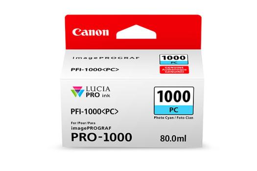 0000107897 PFI-1000 PC PHOTO CYAN INK TANK