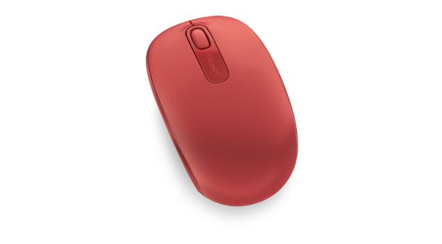 0000109000 WIRELESS MBL MOUSE 1850 RED
