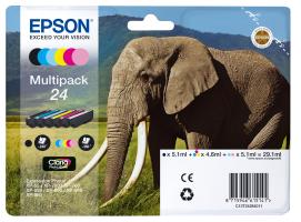 Consumables - Cartridges 0000114028 MULTIPACK 24 6PZ ELEFANTE B/C