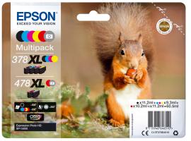 Consumables - Cartridges 0000114600 MULTIPACK 6 378XL/478XL PHOTO HD