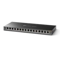 Networking - Switch 0000114966 SWITCH 16P LAN GIGABIT TP-LINK TL-SG116E EASY SMART RJ45, DESKTOP STEEL CASE MTU/PORT/TAG-BASED VLAN