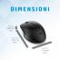 0000112775 Mouse wireless multi-dispositivo HP 435