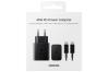 0000113245 45W POWER ADAPTER BLACK CAVO S8family/S22+/S22ULTR