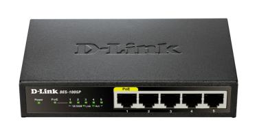 Networking - Switch 0000116067 D-LINK SWITCH 5 PORTE 10/100 DI CUI 1 POE DESKTOP