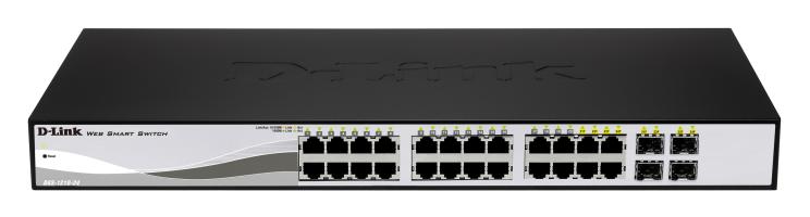 Networking - Switch 0000116106 D-LINK SWITCH 28 PORTE GIGABIT DI CUI 24 POE + 4 PORTE SFP SMART MANAGED