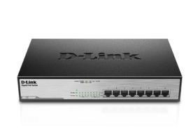 Networking - Switch 0000116142 D-LINK SWITCH 8 PORTE GIGABIT POE DESKTOP RACK MOUNTABLE