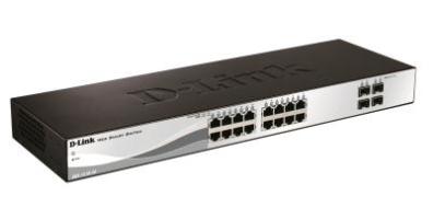 Networking - Switch 0000116146 D-LINK SWITCH 16 PORTE GIGABIT + 4 PORTE SFP SMART+