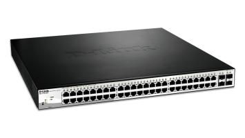 Networking - Switch 0000116150 D-LINK SWITCH EASYSMART 52 PORTE GIGABIT POE 370W 4 SLOT SFP/COMBO 19 RACKMOUNT