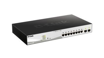 Networking - Switch 0000116167 D-LINK SMART SWITCH 8 PORTE GIGABIT POE + 2 SFP