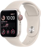 Smartphone e Tablet - Smartwatch 0000119397 APPLE WATCH SE GPS + CELLULAR 40MM STARLIGHT ALUMINIUM CASE WITH STARLIGHT SPORT BAND - REGULAR