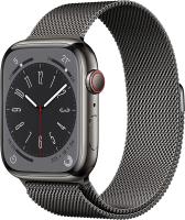 Smartphone and Tablet - Smartwatch 0000119427 APPLE WATCH SERIES 8 GPS + CELLULAR 45MM GRAPHITE STAINLESS STEEL CASE WITH GRAPHITE MILANESE LOOP