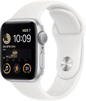 Smartphone and Tablet - Smartwatch 0000119431 APPLE WATCH SE GPS 40MM SILVER ALUMINIUM CASE WITH WHITE SPORT BAND - REGULAR