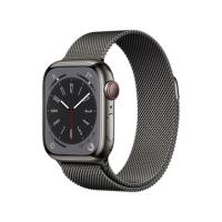 Smartphone e Tablet - Smartwatch 0000119434 APPLE WATCH SERIES 8 GPS + CELLULAR 41MM GRAPHITE STAINLESS STEEL CASE WITH GRAPHITE MILANESE LOOP