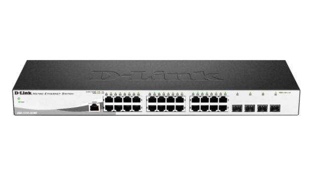 0000116087 D-LINK SWITCH 24 PORTE GIGABIT + 4 PORTE SFP SMART+