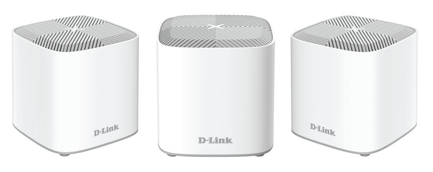 0000116133 D-LINK ROUTER AX1800 DUAL-BAND WHOLE HOME MESH WI-FI 6 SYSTEM (3-PACK)