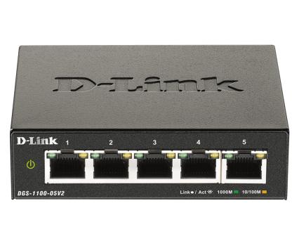 0000116145 D-LINK SWITCH 5 PORTE GIGABIT MANAGED