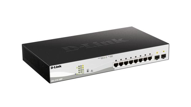 0000116167 D-LINK SMART SWITCH 8 PORTE GIGABIT POE + 2 SFP