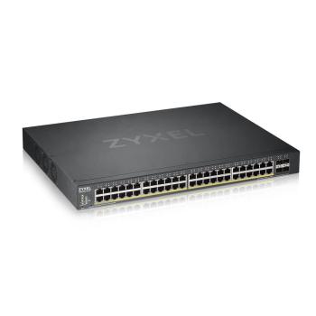 0000117576 SWITCH ZYXEL XGS1930-52HP-EU0101F 48P GIGABIT (EROG.POE 375W)+ 4P 10GBE SFP+ ,IPV6, VLAN, NEBULAFLEX - FREE NEBULA BASIC