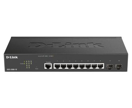 0000119046 D-LINK SWITCH 8 PORTE GIGABIT MANAGED INCL. 2 X SFP