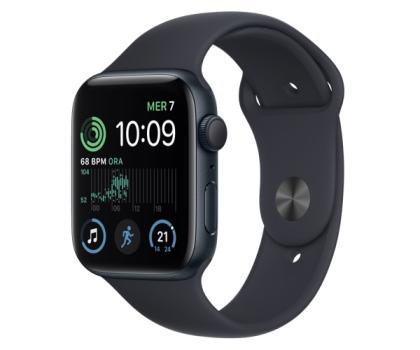 0000119435 APPLE WATCH SE GPS 40MM MIDNIGHT ALUMINIUM CASE WITH MIDNIGHT SPORT BAND - REGULAR