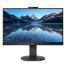 0000117887 PHILIPS MONITOR 23,8 LED IPS FHD 16:9 4MS 250 CDM, VGA / HDMI / DP PIVOT, USB-C WEBCAM MULTIMEDIALE