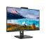 0000117889 PHILIPS MONITOR 27 LED IPS FHD 16:9 4MS 250 CDM, VGA / DVI-D / HDMI / DP PIVOT, WEBCAM MULTIMEDIALE