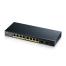 0000118369 ZYXEL SWITCH MANAGED 8 PORTE GIGABIT POE 70W, 2XSFP, DESIGN SENZA VENTOLE, DESKTOP