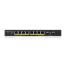 0000118369 ZYXEL SWITCH MANAGED 8 PORTE GIGABIT POE 70W, 2XSFP, DESIGN SENZA VENTOLE, DESKTOP