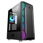 Components - Case 0000121253 Case VERTIBRA X210 - Gaming Middle Tower, 12cm ARGB fan, 2xUSB3, Side Panel Temp Glass