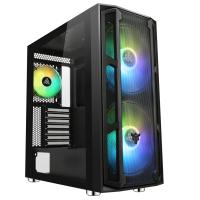Componenti - Case 0000121238 Case MAJES 20 Mesh EVO - Gaming Full Tower, 2x20cm ARGB fan, USB3, Front Mesh, Side Glass