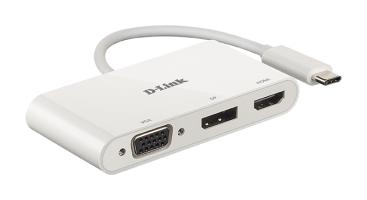 Networking - Switch 0000121814 3-IN-1 USB-C TO HDMI/VGA