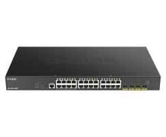 Networking - Switch 0000124004 24-PORT POE SMART MANAGED SWITCH WITH 4X 10G SFP
