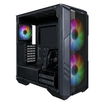 0000121011 COOLER MASTER CASE HAF500 MID-TOWER E-ATX ARGB SIDE PANEL, BLACK