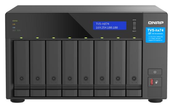 0000122058 TVS-H874-I5-32G 8BAY 32GB DDR4 2X2.5GBE (2.5G/1G/100M/10M)