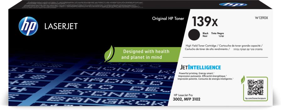 0000123011 TONER NERO ORIGINALE HP 139X