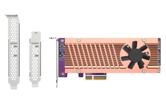 0000123350 DUAL M.2 PCIE SSD EXP CARD PCIE GEN3 X4 HOST INTERFACE